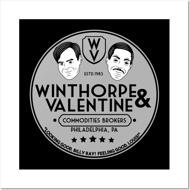 Winthorpe and Valentine Wall Art by carloj1956